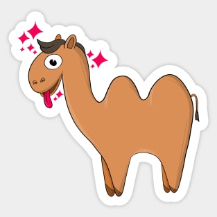Little camel Sticker